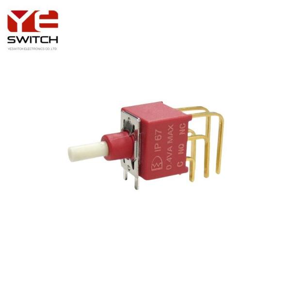 1000VDC Illuminated Push Button Switch Stainless Steel Waterproof Momentary Switch
