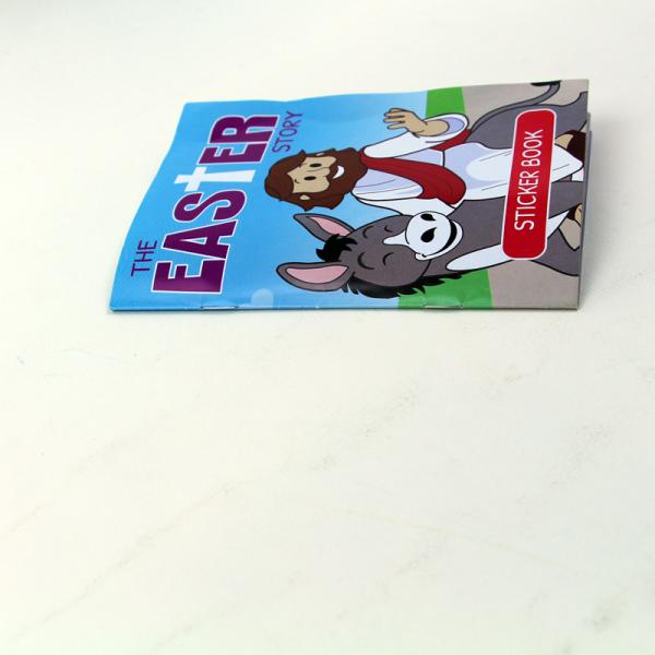 OEM Design Custom Sticker Book Printing Full Color For Childrens