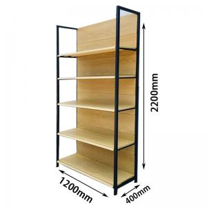 Buy cheap Q235 Cold Rolled Steel Luxury Display Shelves Commercial  Supermarket Rack product