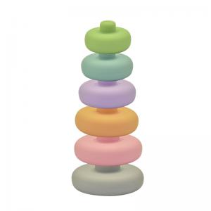 China Multiple Light Color Round SGS Stackable Baby Toys For Toddlers on sale