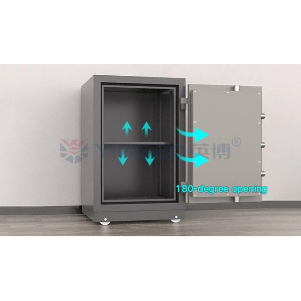 2 Hour Fireproof Fire Resistant Safe Anti Theft Function Fire Endurance Test Steel Safe