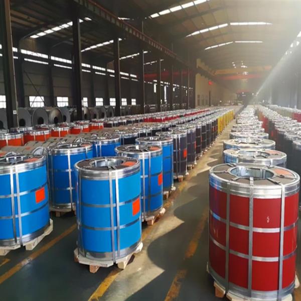 PPGI Color Coated Steel Coils Prepainted 1250mm Width