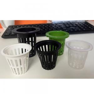Buy cheap Food Grade Plastic PP 2 3 4 Inch Plastic Net Pot Hydroponic Plastic Mesh Cup Nursery Pots product