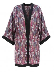 Buy cheap Printed Kimono Type Oversized Womens Cardigans With Mid Length Sleeve product