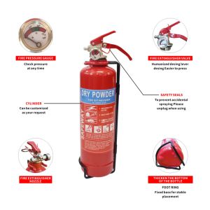 Buy cheap 1KG ABC Fire Suppression System ST12 Dry Powder Fire Extinguisher product