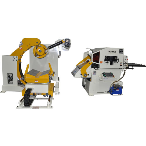 Metal Coil Processing Nc Servo Roll Feeder With Loading Trolley For Sheet / Plastic