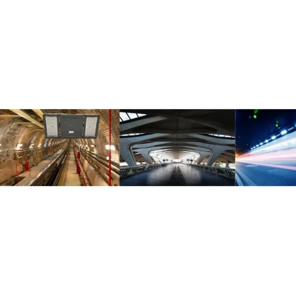 LED Flood Light Tunnel Light IP67 Waterproof IK10 300W/350W/400W/480W for Tunnel Underground Parking Lot