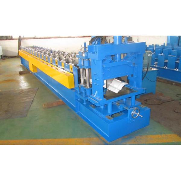 0.3-0.8mm Pre-painted Steel Ridge Capping Roof Panel Roll Forming Machine High Speed 5-10m/min
