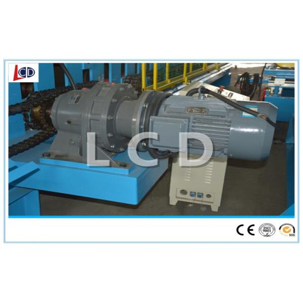 Metal Steel Pipe Cold Roll Forming Machine 10m / Min AC Motor With Lock Seam