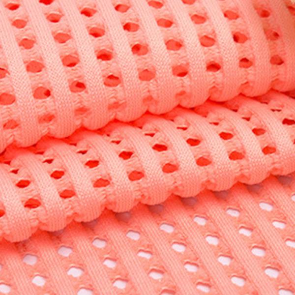 3 - 6mm 350 - 560GSM Warp Knit Mesh 3d Spacer Mesh Fabric For Garment