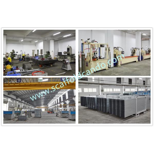 Good quality Q235 galvanized 450*2000*1500*2370MM 8 steps scaffolding stair case for Ringlock scaffolding system