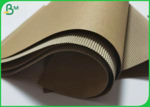 China Recyclable Flutting Corrugated Kraft Paper Board Sheet For Rigid Packing Carton on sale