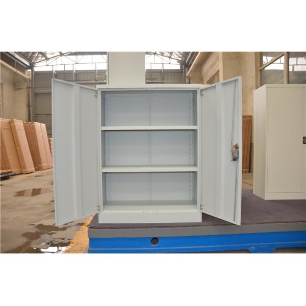 Knocked Down Construction Metal Cupboard Cabinet With Two Doors