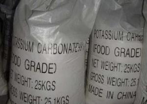 Buy cheap Manufacturer Potassium Carbonate for food and tech grade/Factory price potassium carbonate for fertilizer product