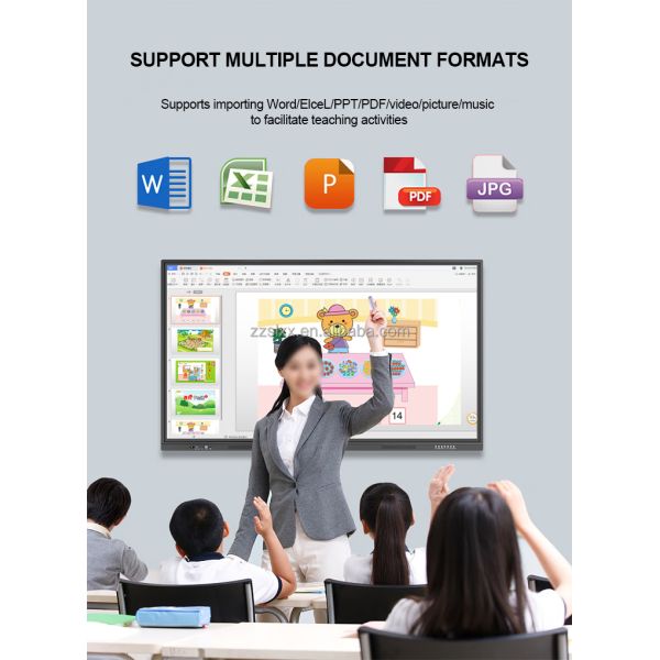 LED Interactive Whiteboard Touch Screen Panel Smart All in One Machine