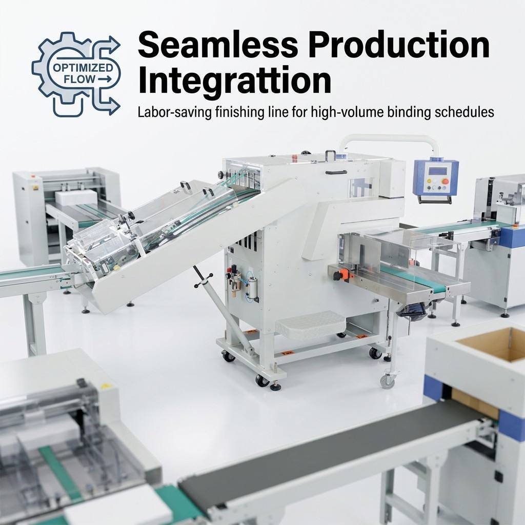 HX225 Solid Structure Book Stacking Machine Working 15000 Copies Per Hour Continuously
