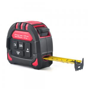 China RoHS 2 In 1 Advanced Laser Measure Tape Distances Tool Laser Precision Measurement Tape on sale