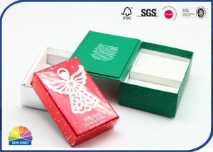 China Matt Lamination Hinged Lid Gift Box 1000gsm Cardboard Christmas Gift Pack on sale
