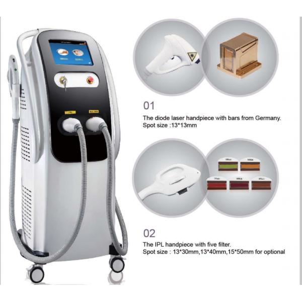 808nm Commercial ipl diode Laser Hair Removal Machine With Big Spot Size 13×13mm2