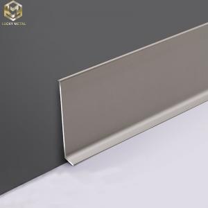 Buy cheap ODM Aluminium Wall Skirting Extrusion Profile T3~T8 Temper product