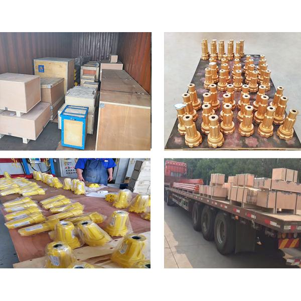 165mm DTH Drilling Tools High Pressure Button Bit For Water Well Drilling
