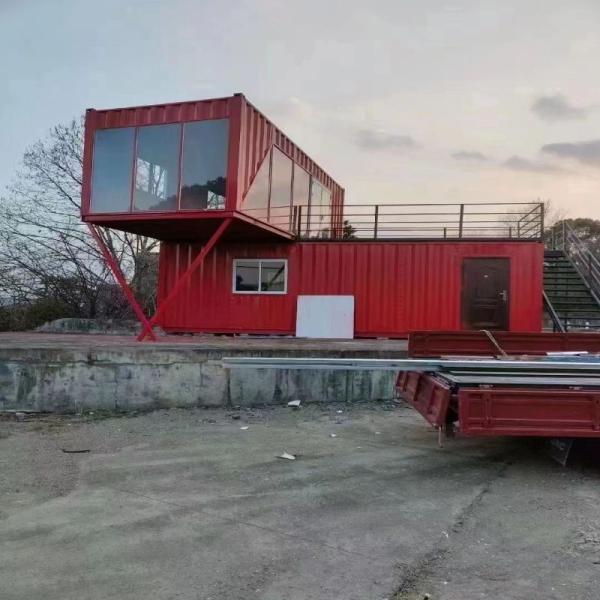 Whole Customization 3 Bedroom Prefab Villa House for Outdoor Storage and Living Space