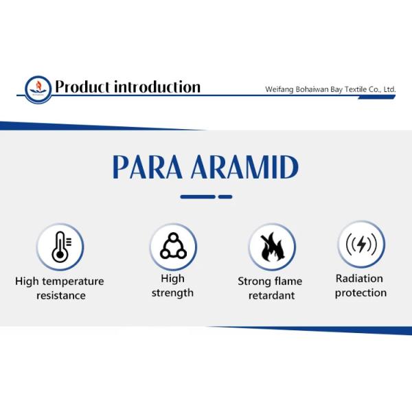 Highly Durable Flame Retardant Para Aramid Fabric With Superior Abrasion Resistance