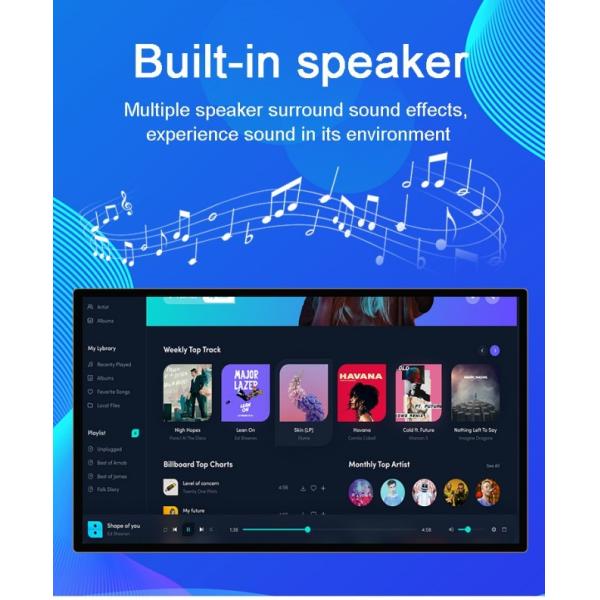 ZXT LCD Floor Standing Android Video LCD Advertising Player Equipment