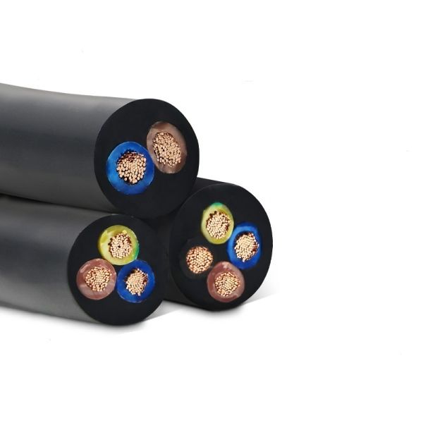 Industrial Grade JHS Submersible Power Cable Waterproof Rubber Flexible Wire for Sewage Pumps