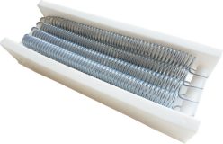 Industrial Electric Process 36KW PFA Immersion Tank Heater
