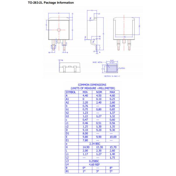 01P18 TO-263 Mosfet Power Transistor
