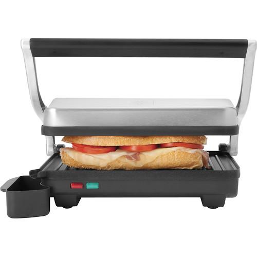 Quality 2 Slices Panini Press With Aluminum Die Cast Arms for sale