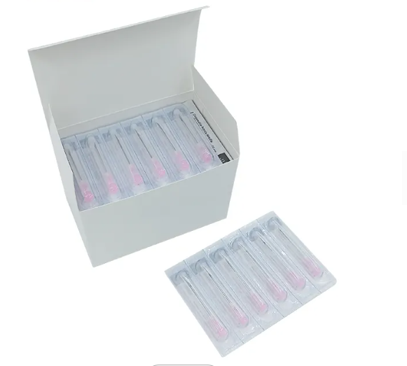 Clinic Hospital Disposable Medical Consumables 0.4mm Hypodermic Needles Medium Grey