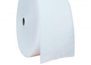 China Lightweight Hot Air Through Nonwoven Fabric 100% Polyester 50 - 200GSM For Diaper Wipes on sale