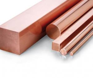 China 99.7% Purity C2200 C2700 C17200 Copper Round/square Bar For Plumbing Fittings on sale