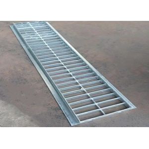 Buy cheap Hot Dipped Galvanized Trench Drain Grate Welding Feature Customized Service product
