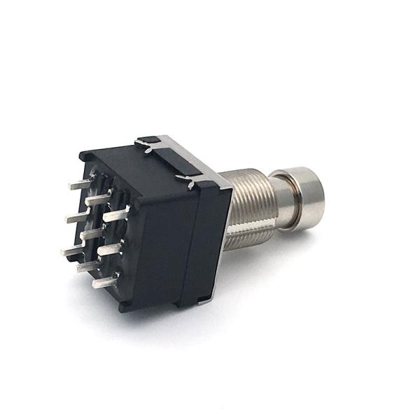 17mm Stomp Box Switches 3PDT 9 Pins Electric Guitar Footswitch