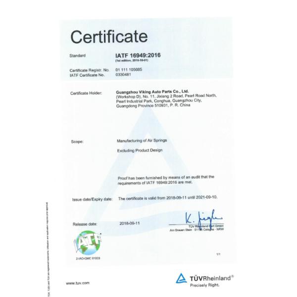 Hendrickson S-4771 Trailer Air Spring Bag Firestone W01-358-8050