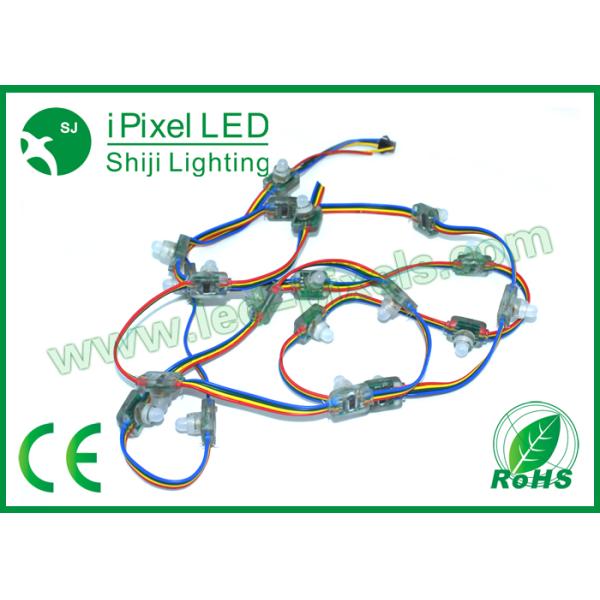 12mm LED String Light 0.3W DC5v ucs1903 & dm x 512 LED Pixel light 50pcs / string