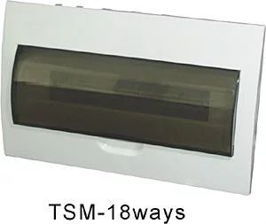 Fire Resistant ABS Weatherproof Distribution Board Merlin TSM Concealed Flush Type