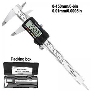 Buy cheap 6 Inch 0-150mm Electronic Stainless Steel Digital Vernier Caliper product