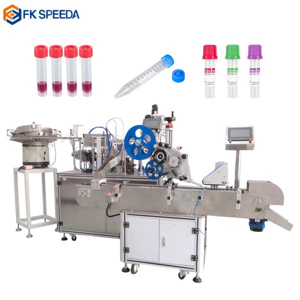 High Accuracy 10mm Test Tube Filling Machine for Customized Industrial and Commercial