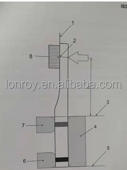 ISO 20126 ASTM D256 Charpy Impact Resistance Test Machine for Toothbrush Plastic Test