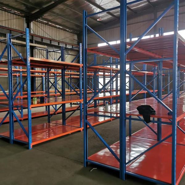 Medium Duty Shelving With Weight Capacity 100kg-500KG/Layer Customized Color Options