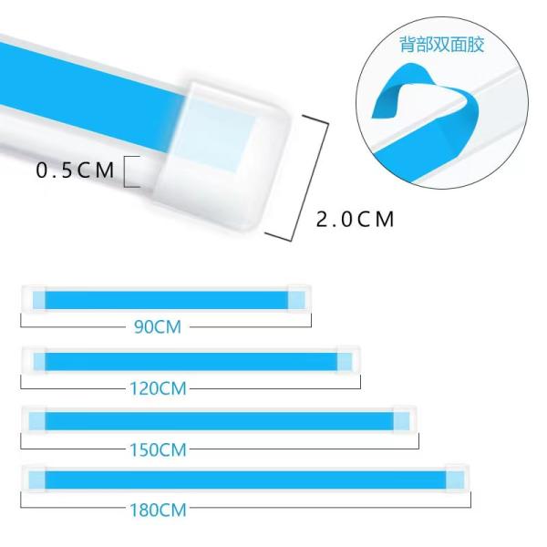 Automotive Cover Light Strip Through Medium Grid Daily Running Led Gap Decorative Light