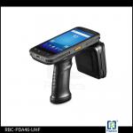 Handheld RFID Microchip Scanner , Electronic Chip Reader Android Mobile Terminal