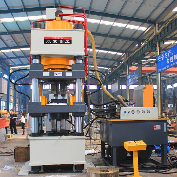 Animal Licking Salt Block Making Machine YZ79 Four-column Three-beam Hydraulic Press
