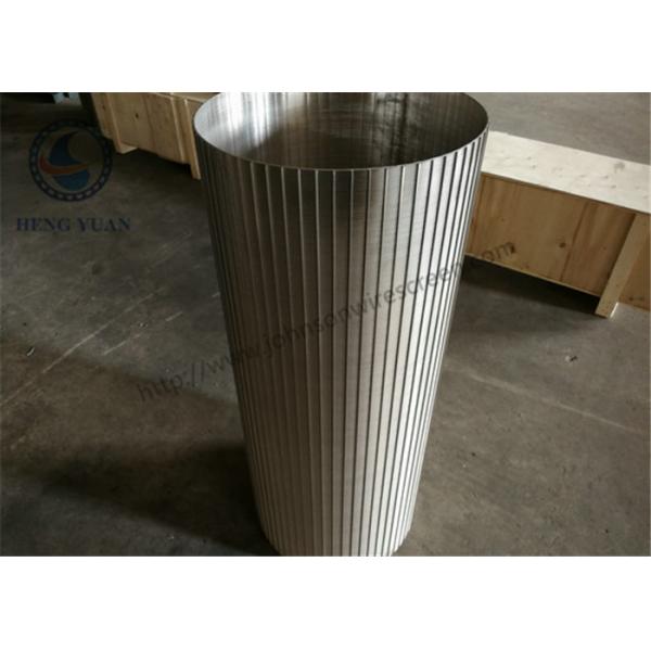 Stainless Steel Reverse Filter Screen Cylinder Wedge Wire Wound Screen Slot
