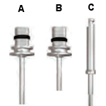 click to enlarge Implant Direct Legacy® Internal Titanium Ti-Base Abutment Compatible 3.0mm/ NP(3.5)/ RP(4.5)/ WP(5.7)