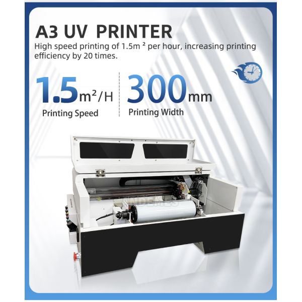 Fully Automatic A3 UV Printer with Colorful Printing Capability and Upgraded Technology